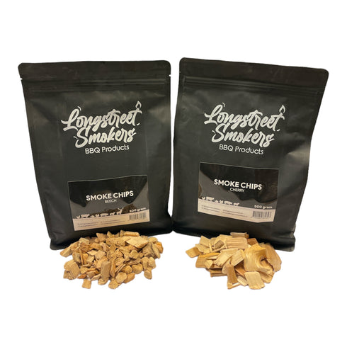 Rooksnippers combi (2x500gr) - diverse combi's