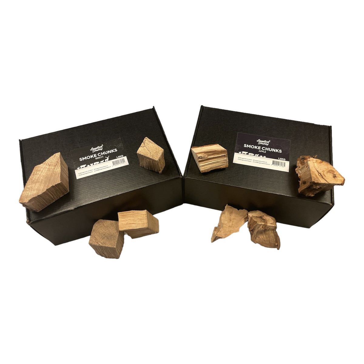 Chunks Beuken en Appel (2 x 1.5KG) – Longstreet Smokers